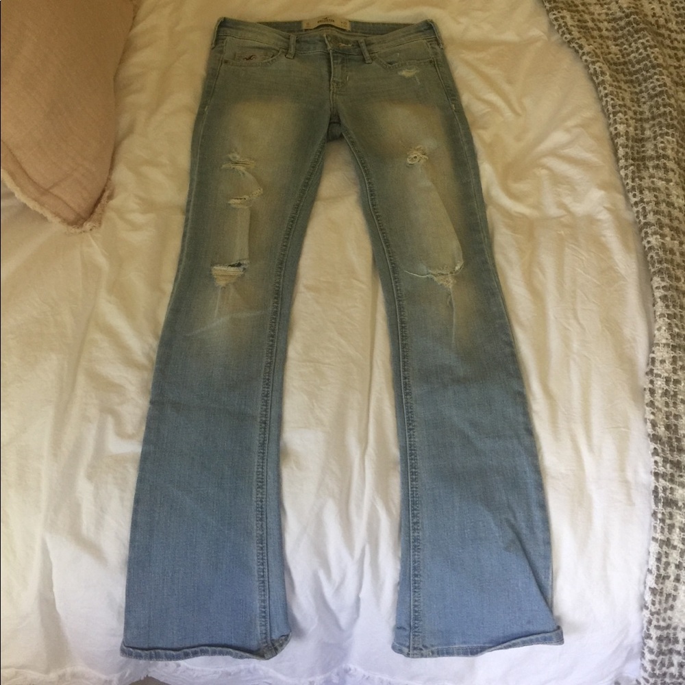 Hollister Low Rise Flare Jeans